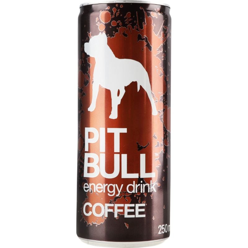 Энергетический безалкогольный напиток Pit Bull Coffee 250 мл - фото 1