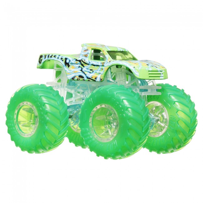 Базовая машинка-внедорожник Hot Wheels Monster Trucks Power Smashers 1:64 в ассортименте (HYJ19) - фото 2