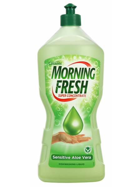 Средство для мытья посуды Morning Fresh Sensitive Aloe Vera, суперконцентрат, 900 мл - фото 1