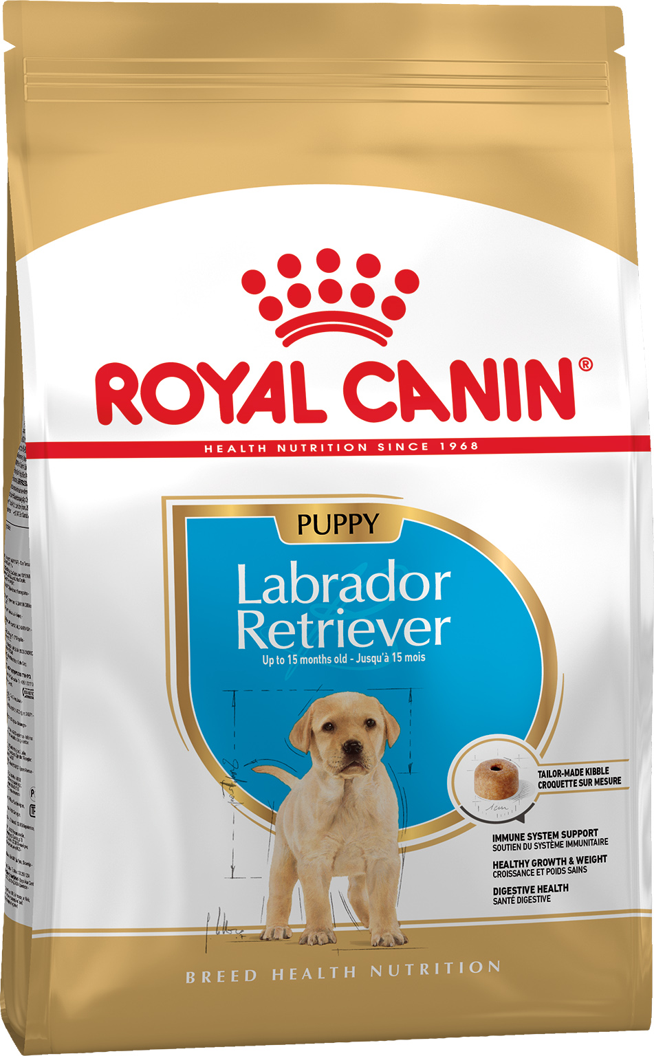 Сухой корм для щенков Royal Canin Labrador Retriever Puppy, с мясом птицы и кукурузой, 3 кг - фото 1
