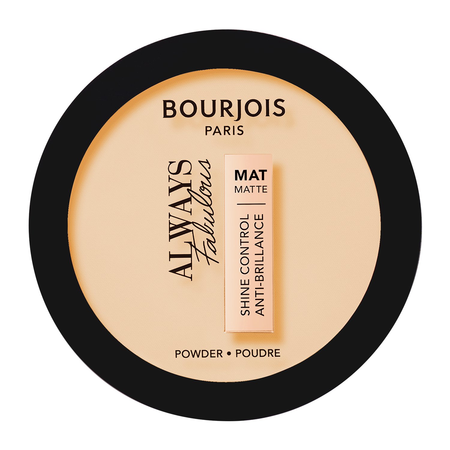 Компактна пудра Bourjois Always Fabulous, відтінок 108 (Apricot Ivory), 10 г (8000019656498) - фото 1