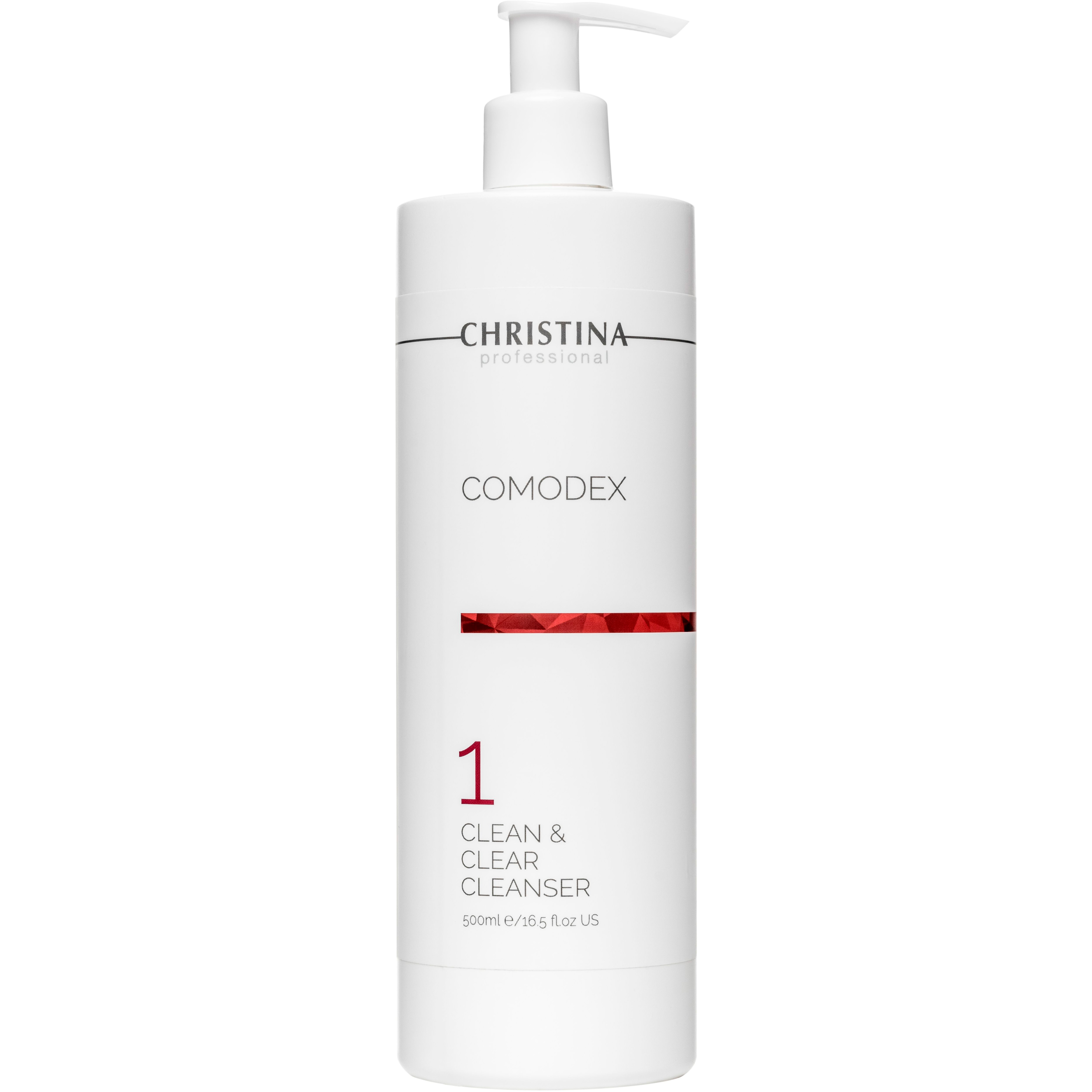 Гель для обличчя Christina Comodex 1 Clean & Clear Cleanser 500 мл - фото 1
