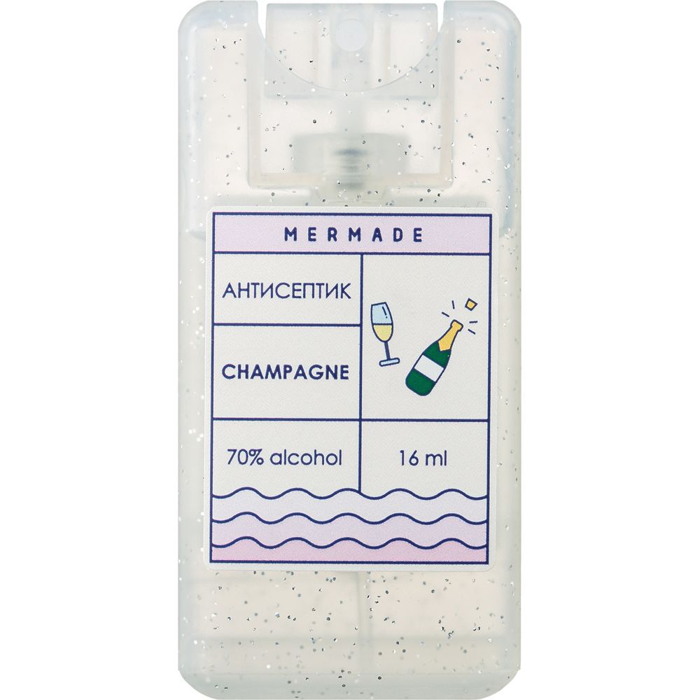 Антисептик спрей для рук Mermade Champagne, 16 мл (MRA0006S) - фото 1