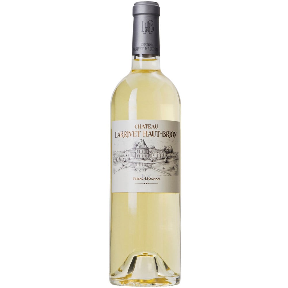 Вино Chateau Larrivet-Haut-Brion Blanc 2016, белое, сухое, 0,75 л - фото 1