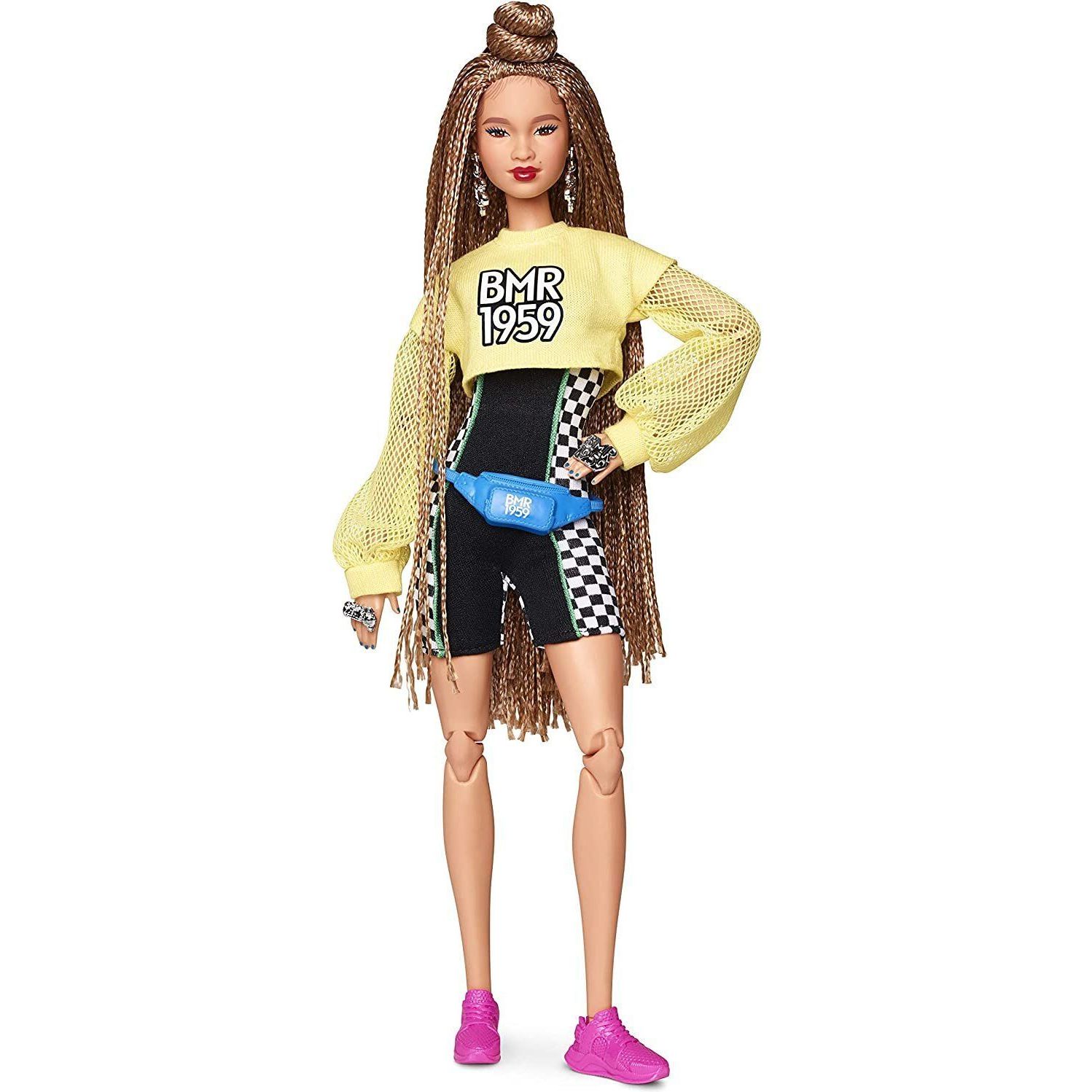 Коллекционная кукла Barbie BMR 1959 с косичками (GHT91) - фото 1