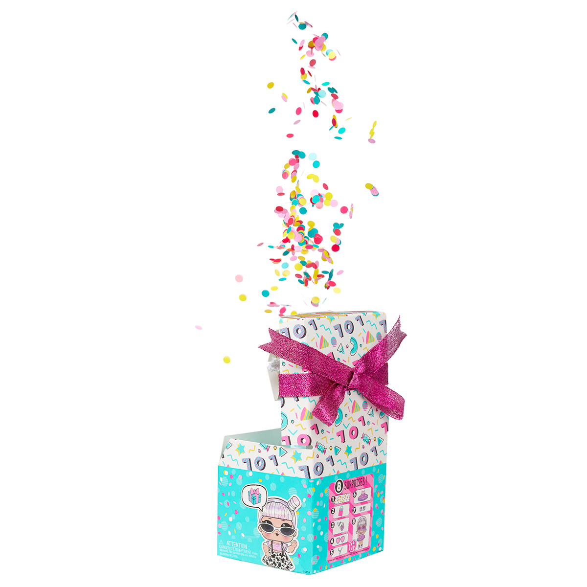Ігровий набір з лялькою L.O.L. Surprise Confetti Pop День народження (589969) - фото 2
