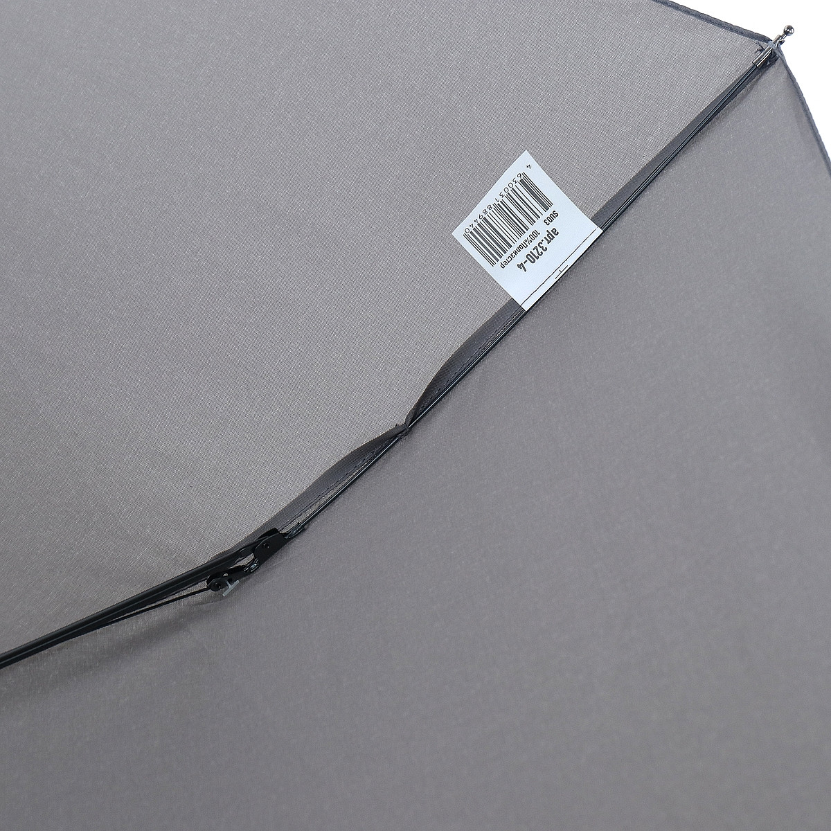 Женский складной зонтик механический Art Rain 99 см серо - фото 5