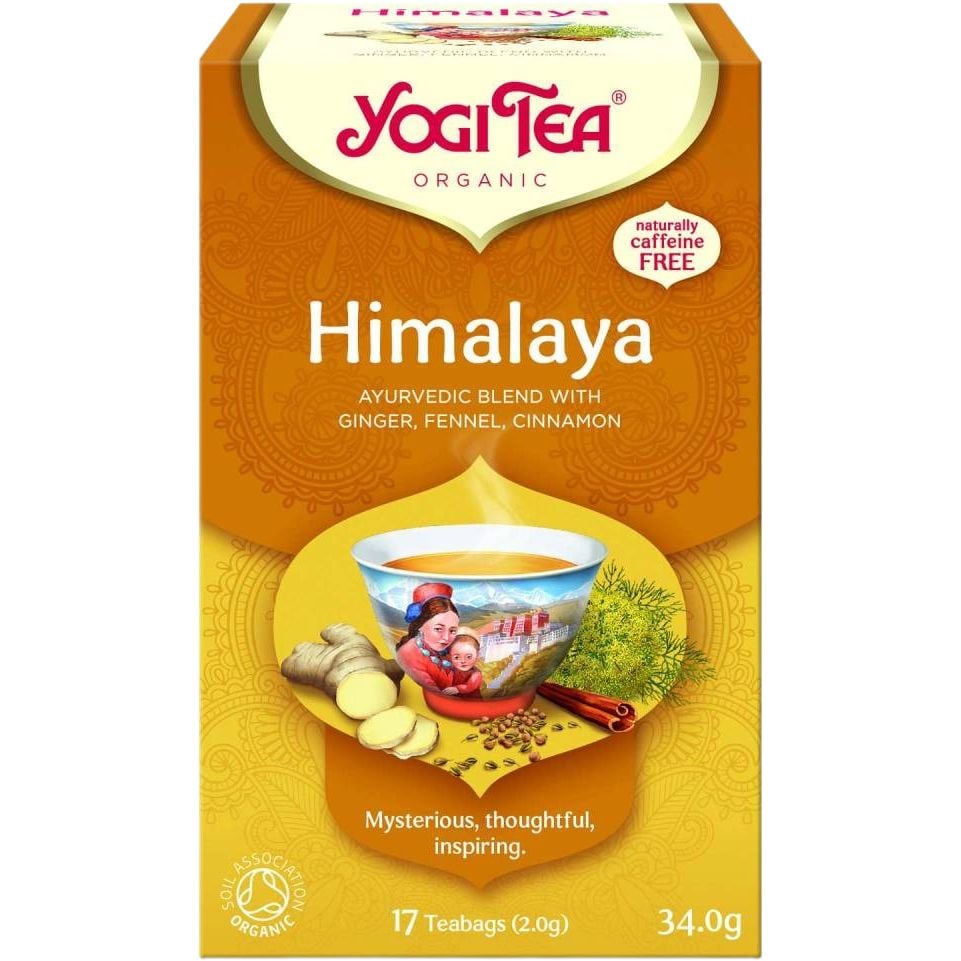 Чай Yogi Tea Himalaya органічний 37.4 г (17 шт. х 2 г) - фото 1