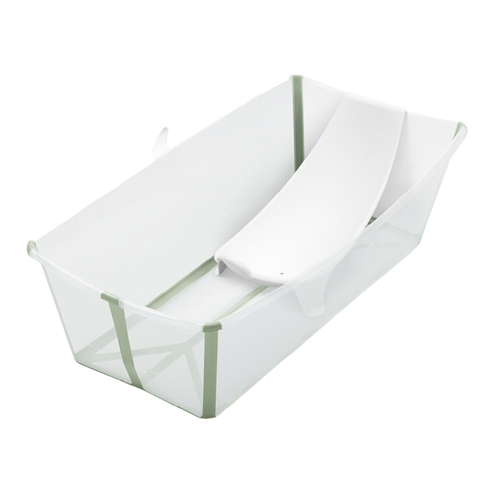 Ванночка складная Stokke Flexi Bath XL, зеленый + адаптер в подарок (535904акц.) - фото 1