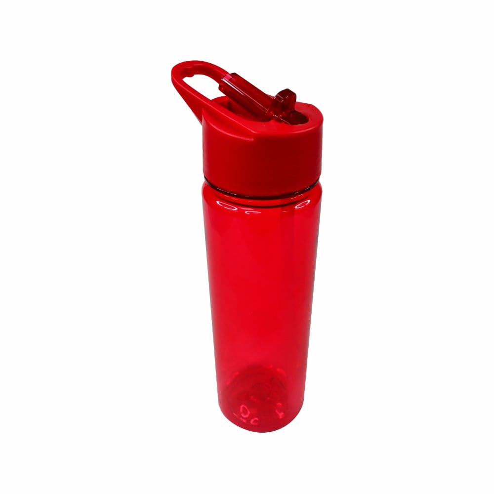 Бутылка для воды Bergamo Glassy, 660 мл, красная (20224wb-02) - фото 2
