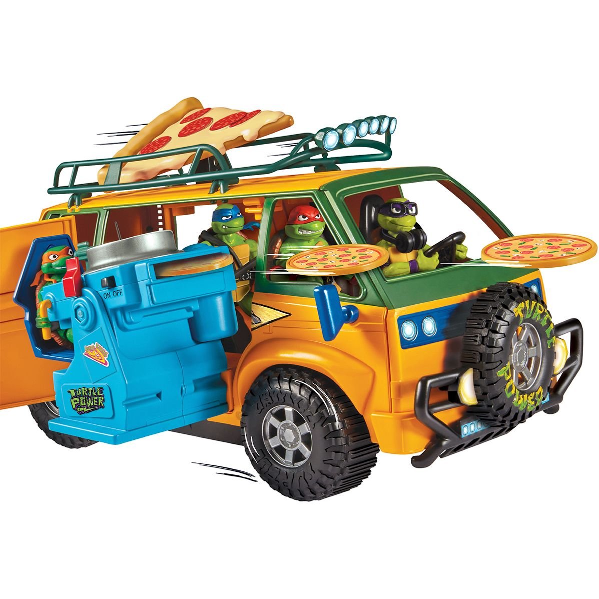 Боевая машинка TMNT Черепашки-ниндзя Movie III Фургон доставки пицы (83468) - фото 2
