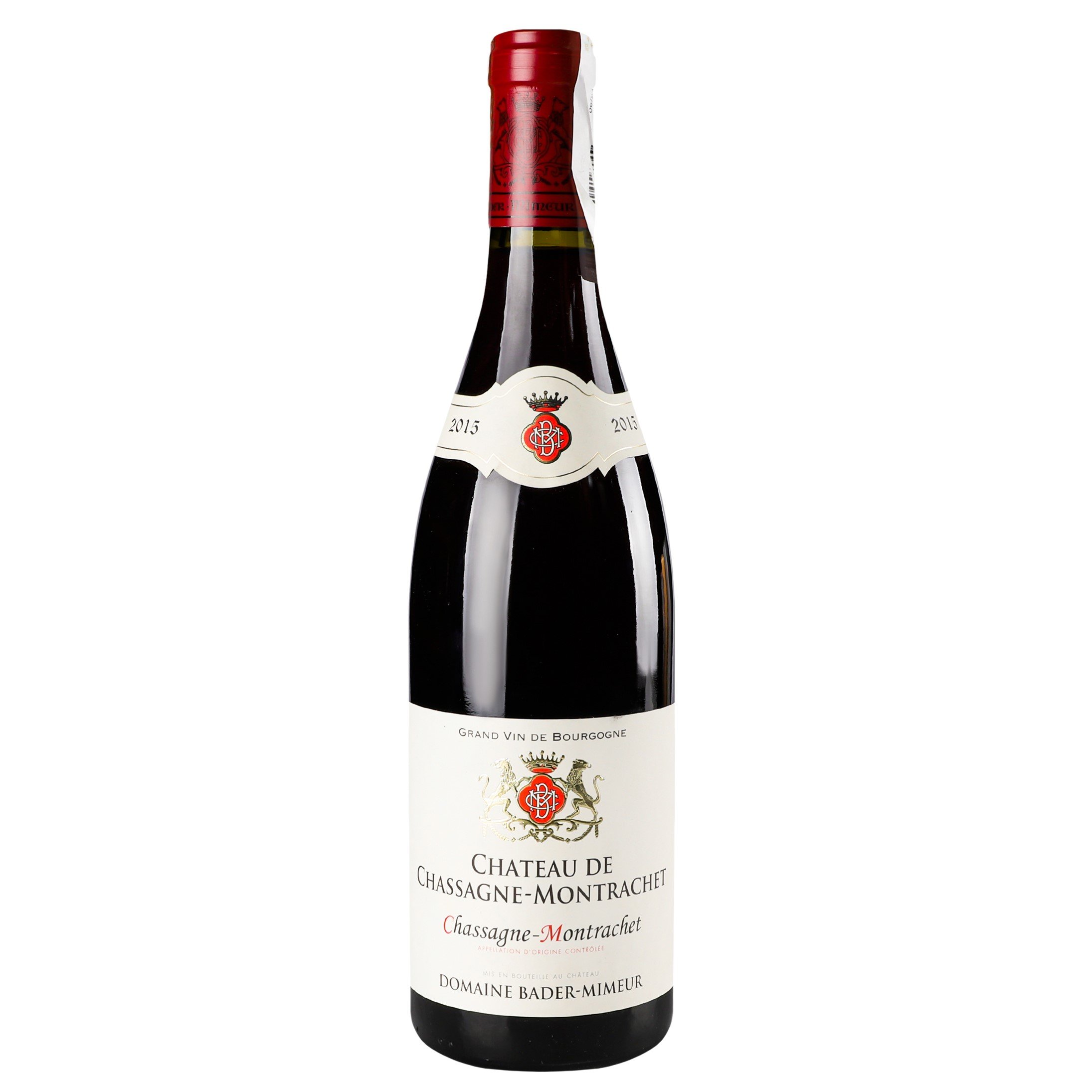 Вино Domaine Bader-Mimeur Chassagne-Montrachet Chateau de Chassagne-Montrachet Rouge 2015 АОС/AOP, 13%, 0,75 л (763085) - фото 1