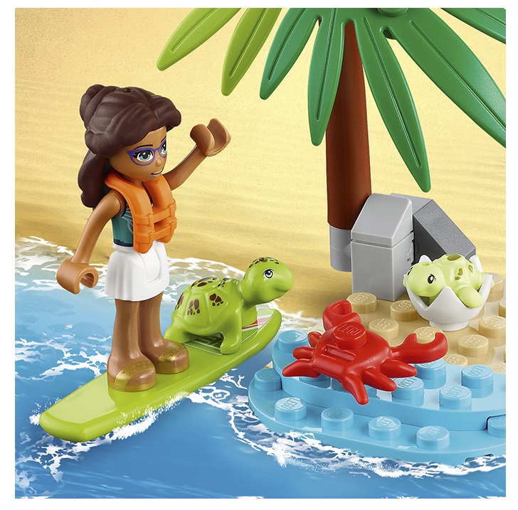Конструктор LEGO Friends Вездеход для спасения черепах, 90 деталей (41697) - фото 4