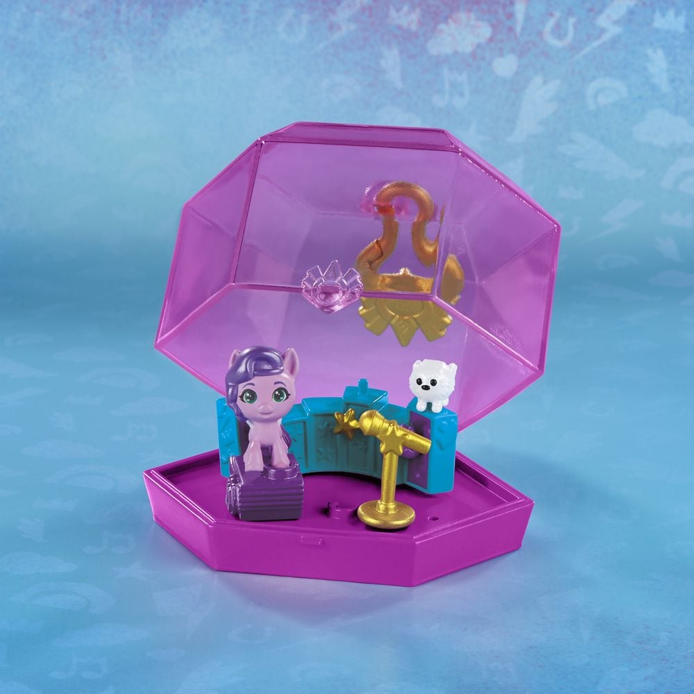 Игровой набор My Little Pony Mini World Magic Crystal Keychain Princess Pipp Petals (F3872/F5245) - фото 5