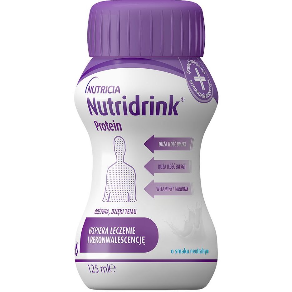 Ентеральне харчування Nutricia Nutridrink Protein з нейтральним смаком 4х125 мл - фото 2