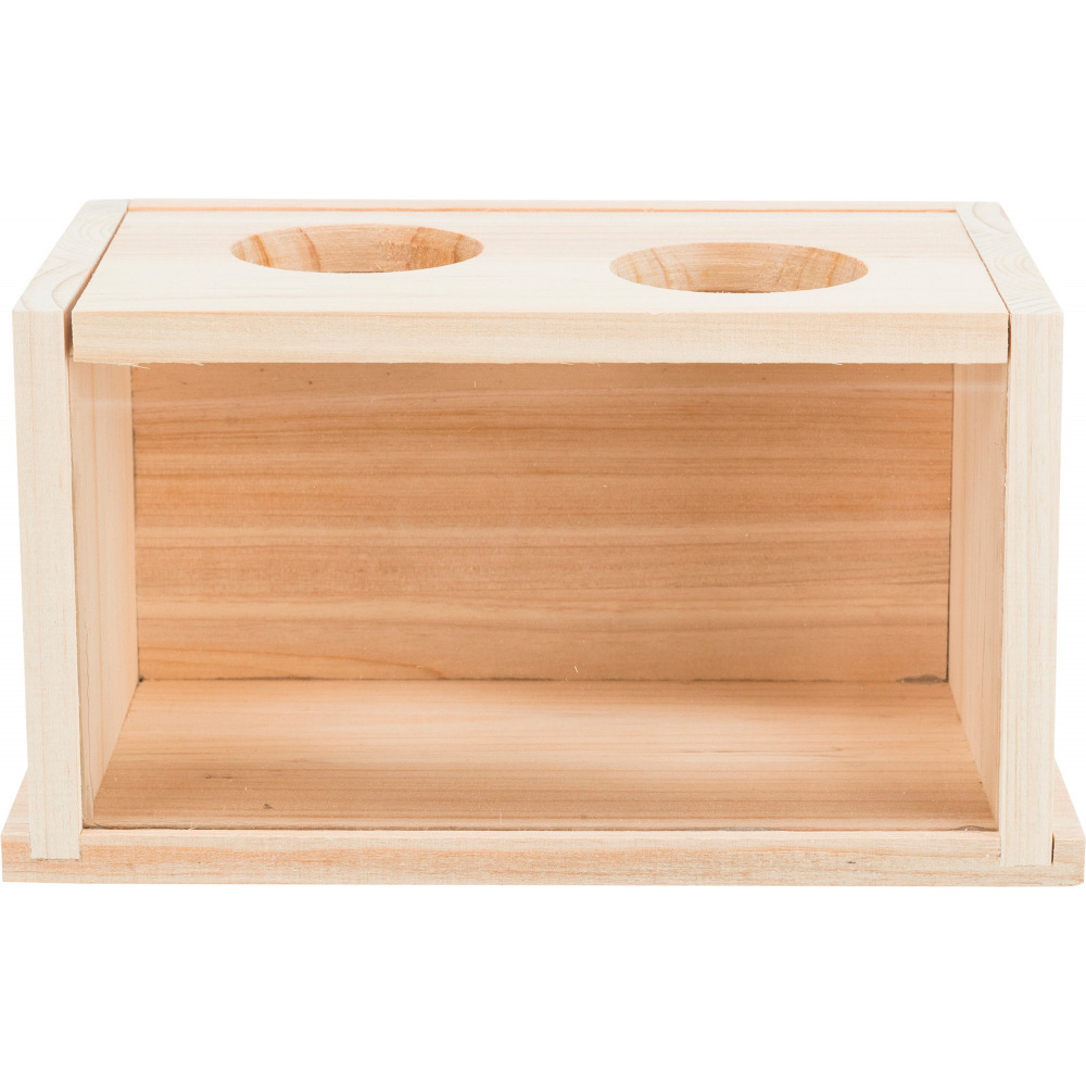 Ванна для гризунів Trixie з піском, дерев'яна, 22x12x12 см - фото 2