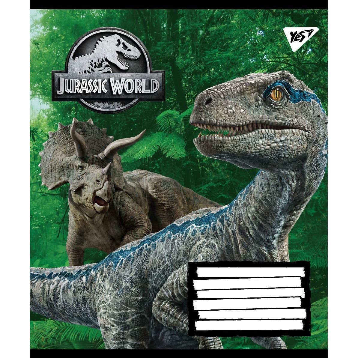 Тетрадь общая Yes Jurassic World Genetic Failure, A5, в линию, 96 листов - фото 2