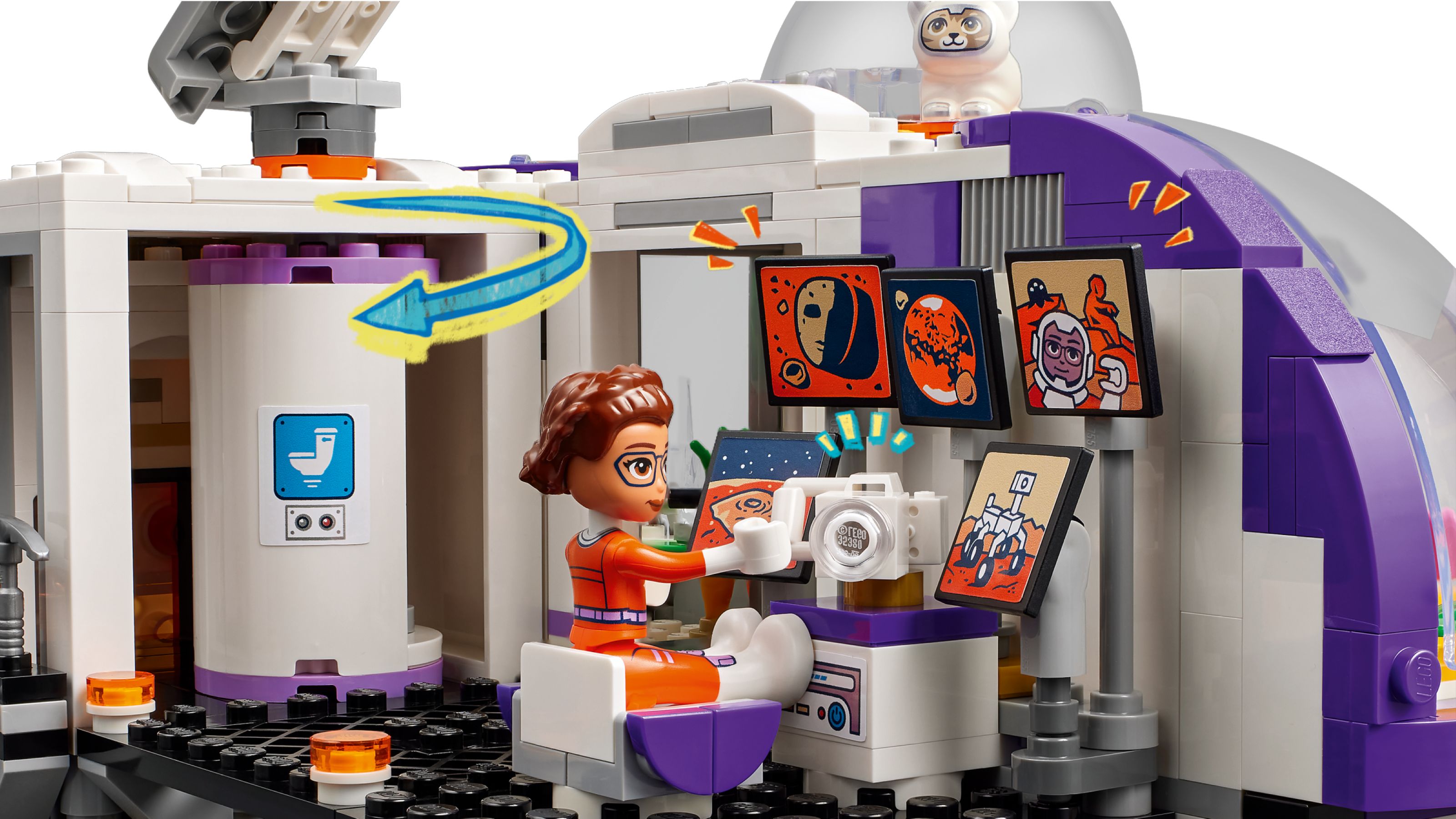 Конструктор LEGO Friends Космічна база на Марсі і ракета 981 деталі (42605) - фото 8