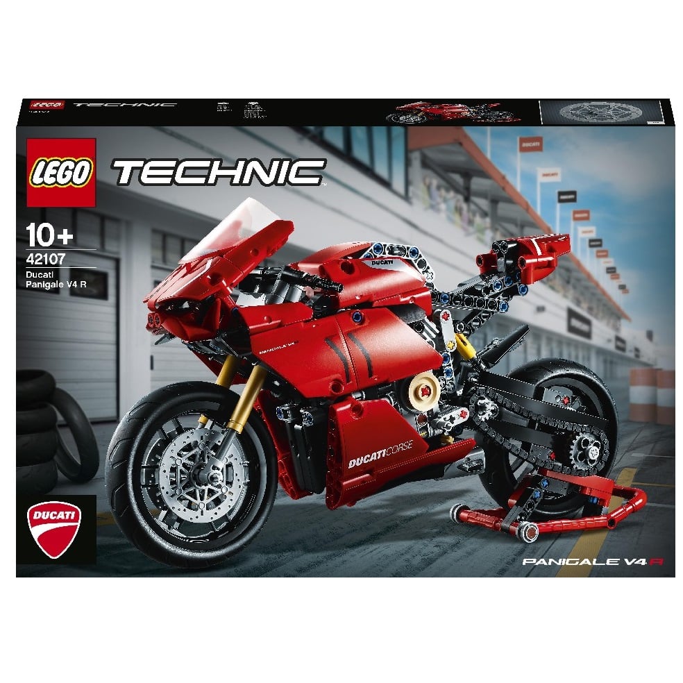 Конструктор LEGO Technic Ducati Panigale V4 R, 646 деталей (42107) - фото 1