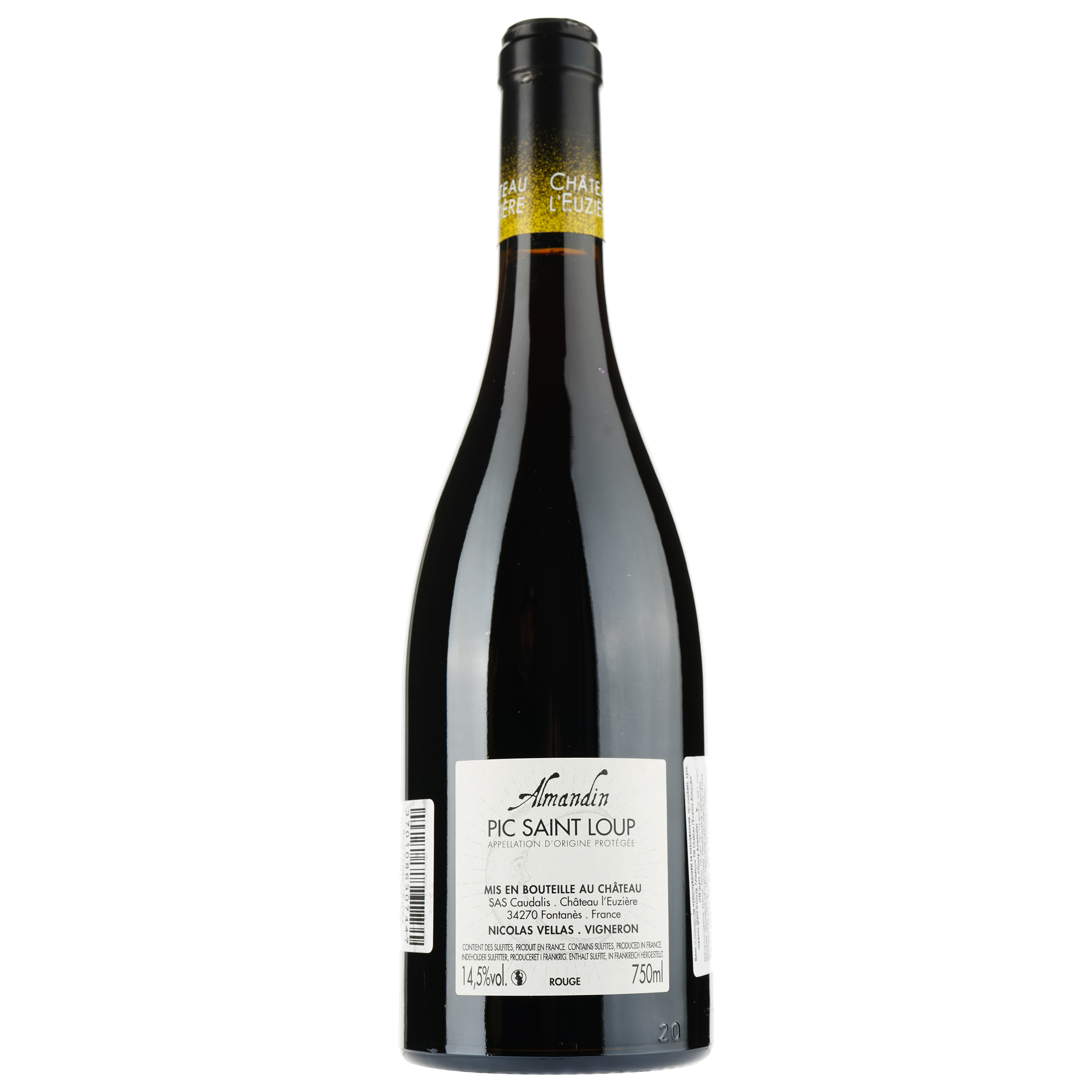 Вино Chateau l'Euziere Almandin 2021 Pic Saint Loup AOP, красное, сухое, 0,75 л - фото 2
