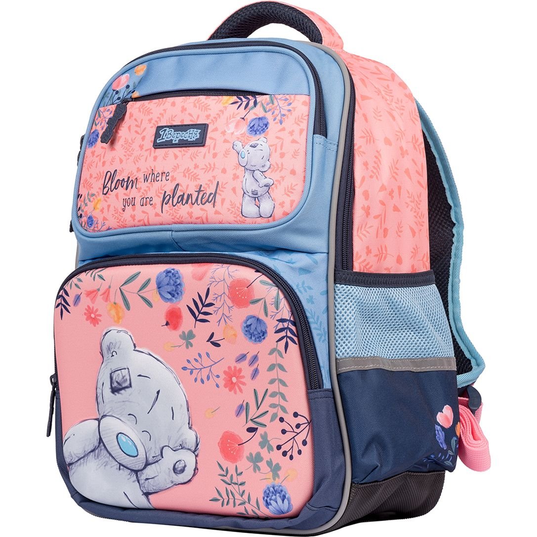 Рюкзак шкільний 1 Вересня S-105 MeToYou, рожевий з блакитним (556351) - фото 1
