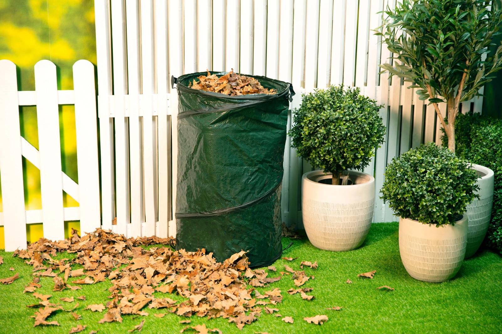 Мешок садовый для мусора Black+Decker складной 120 л 45x75 см - фото 4