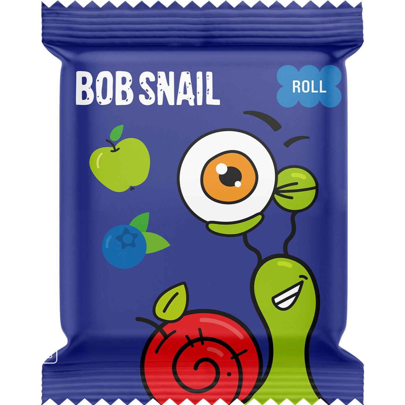 Набір фруктових цукерок Bob Snail Яблучно-Чорничні (5 шт. х 100 г) - фото 3