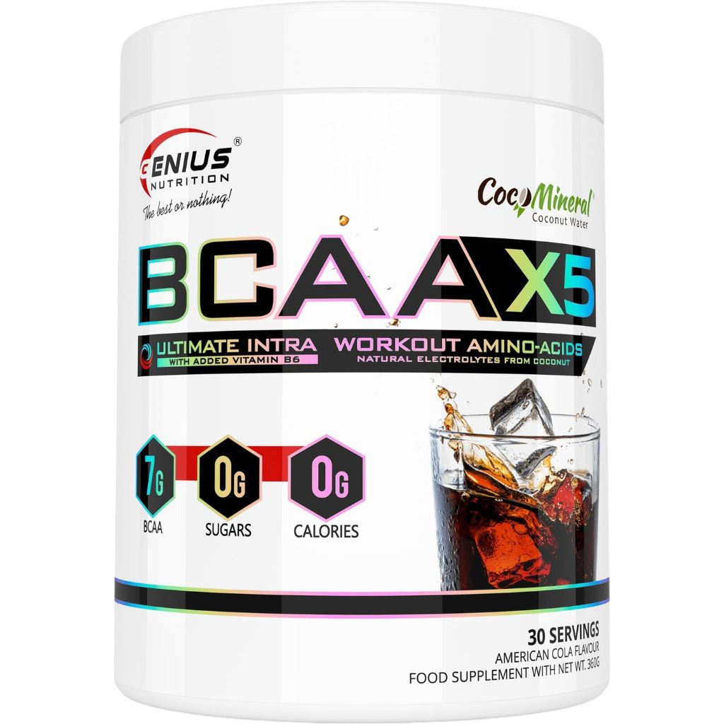 Амінокислота Genius Nutrition BCAA-X5 Кола 360 г - фото 1