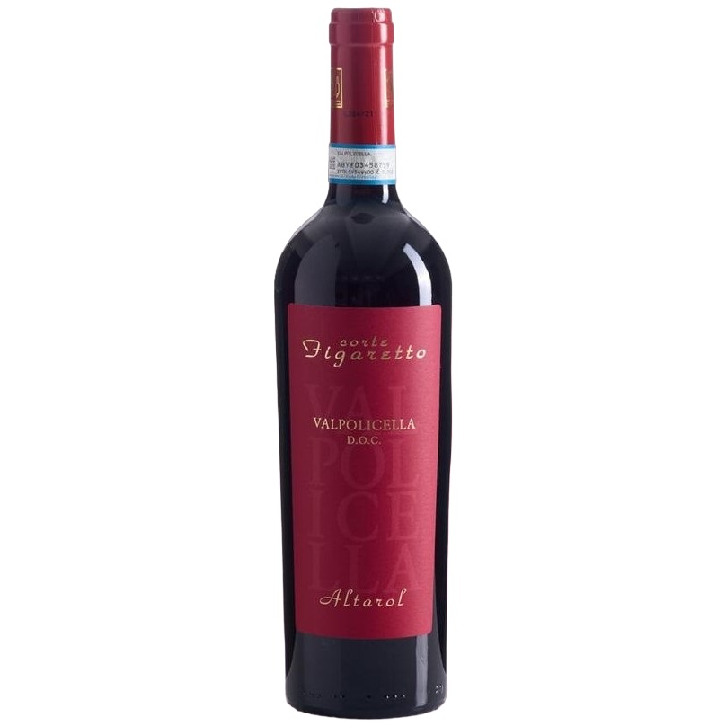Вино Corte Figaretto Valpolicella, красное, сухое, 0,75 л - фото 1