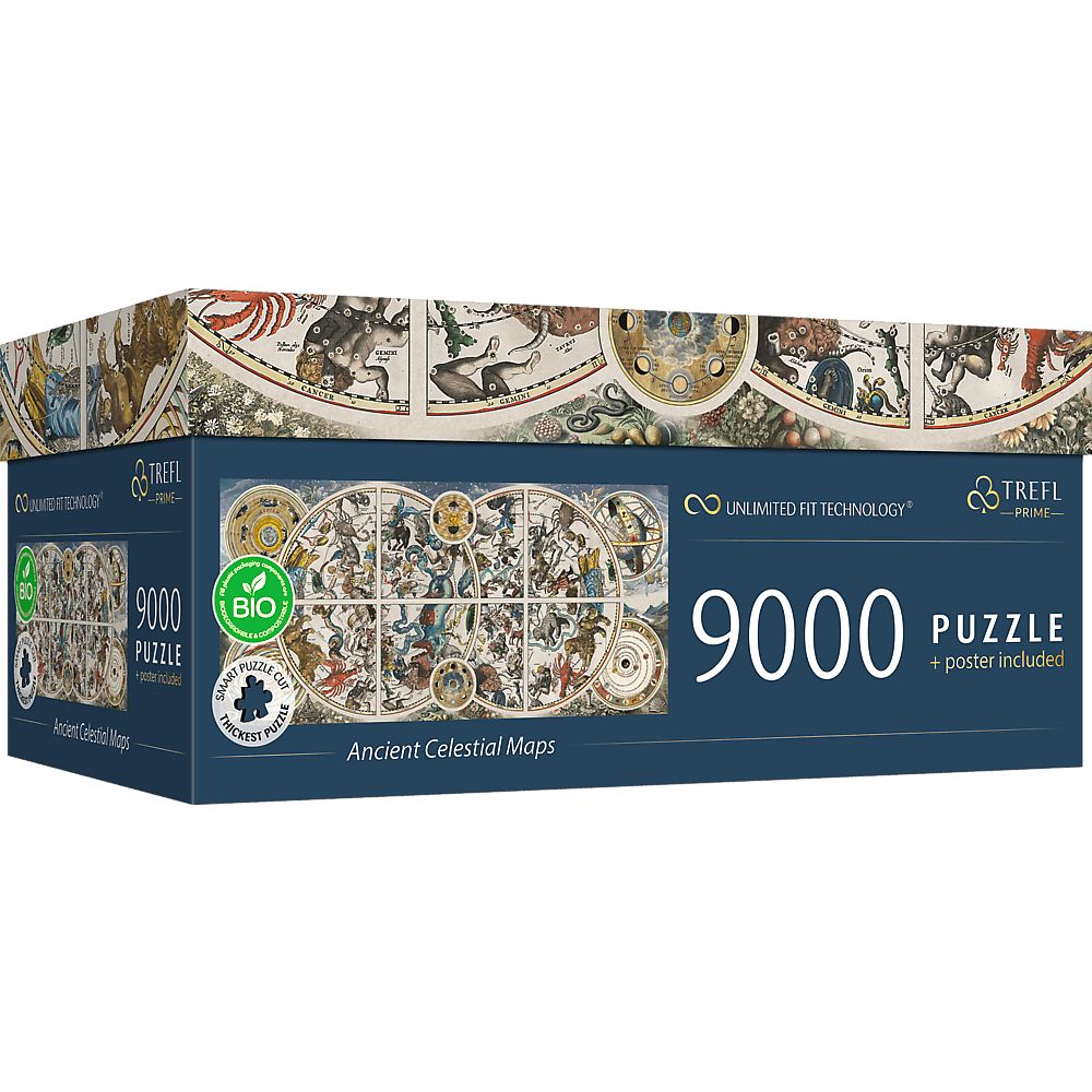 Пазлы Trefl Безграничная коллекция: Древние небесные карты древности 9000 элементов - фото 2