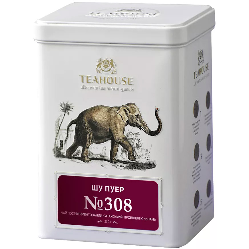 Чай Teahouse Шу Пуер №308, 250 г - фото 1