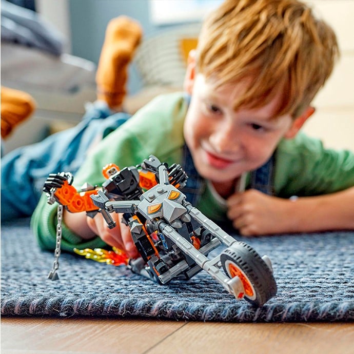 Конструктор LEGO Super Heroes Примарний Вершник Робот і мотоцикл, 264 деталей (76245) - фото 8