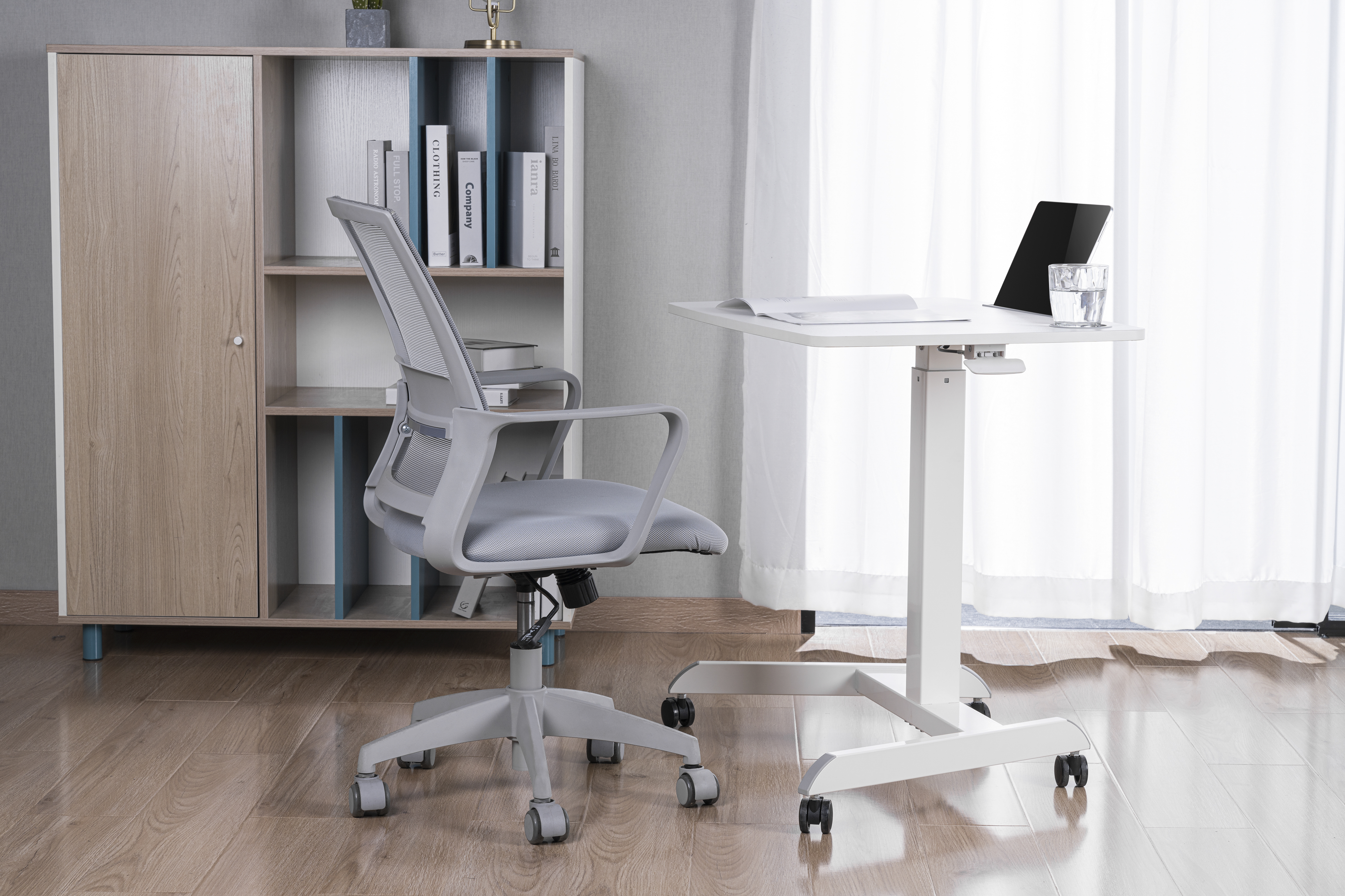 Мобільний робочий столик OfficePro White (ODM380W) - фото 16