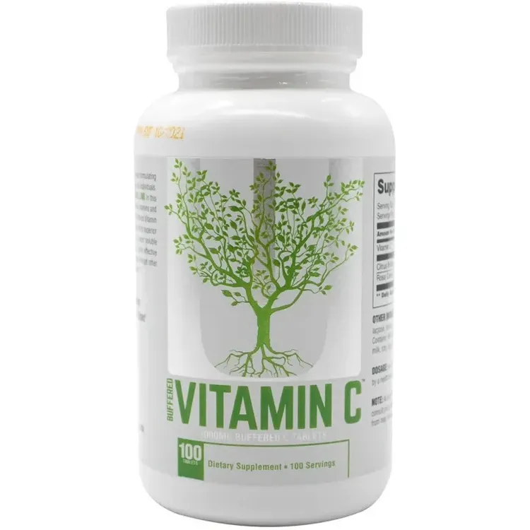 Вітамін Universal Nutrition Buffered Vitamin C 1000 мг 100 таблеток - фото 1