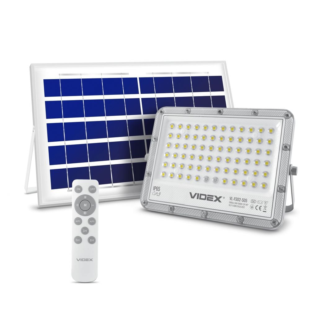 Прожектор Videx LED 1000LM 5000K 3.2V автономний (VL-FSO2-505) - фото 2