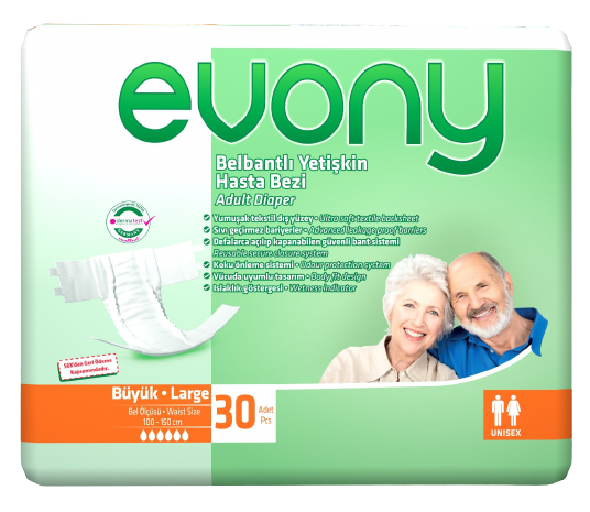 Подгузники для взрослых Evony 3 Large, 30 шт (71493) - фото 1