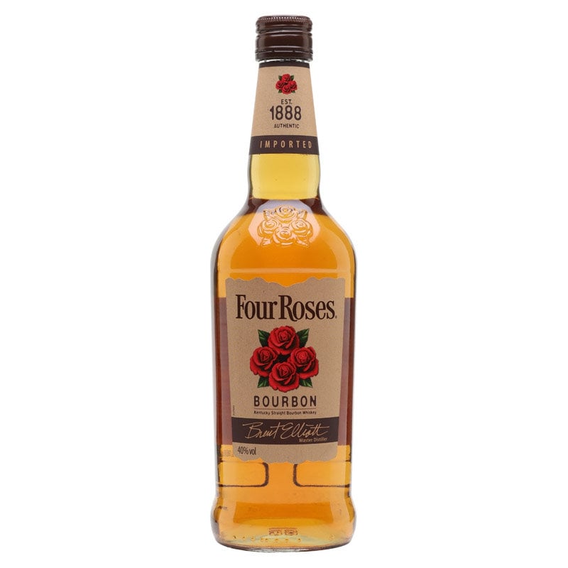 Виски Four Roses Kentucky Straight Bourbon Whiskey 40% 0.35 л - фото 1