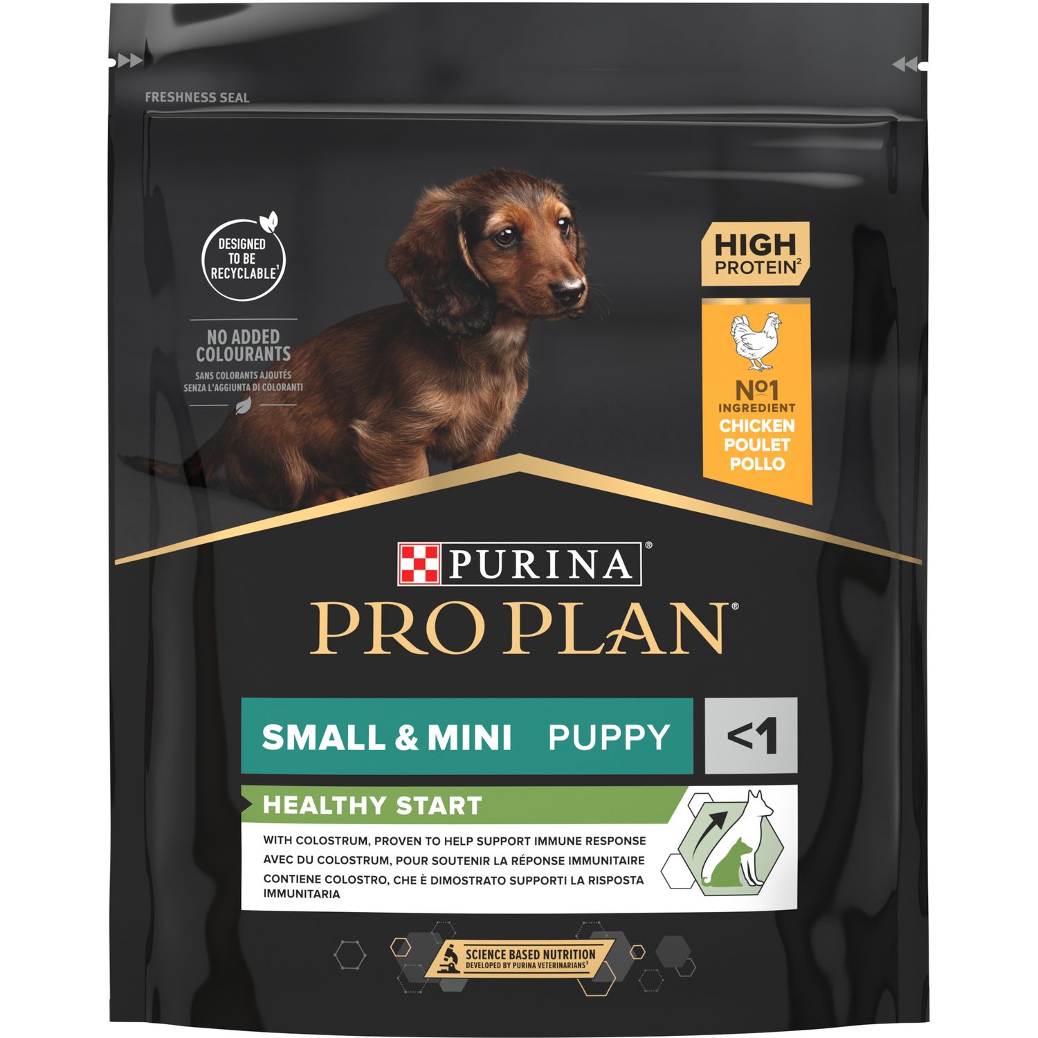 Сухой корм Purina Pro Plan Small & Mini Puppy <1 Healthy Start для щенков мелких пород с курицей 700 г (12272382) - фото 2