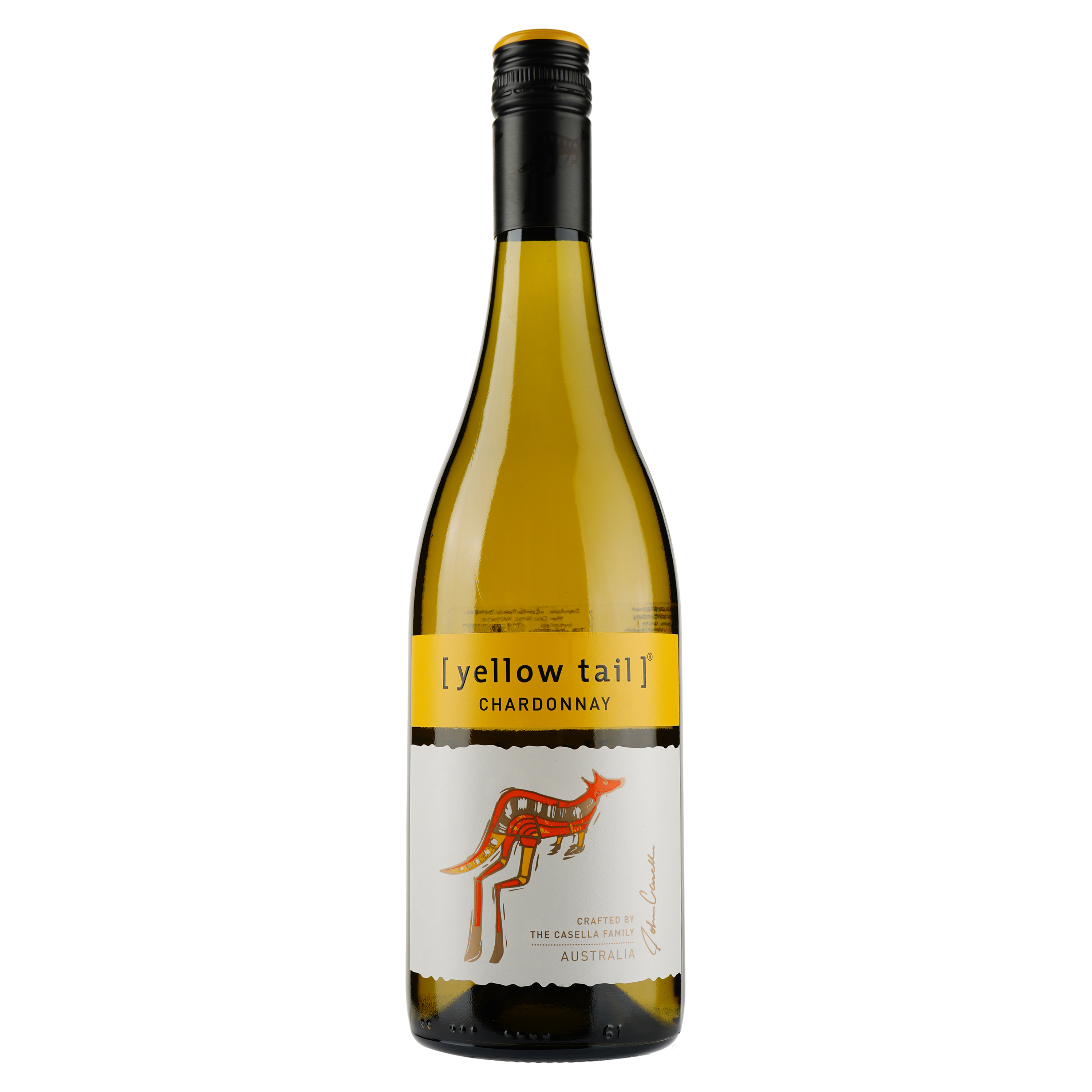 Вино Yellow Tail Chardonnay, біле, напівсухе, 13%, 0,75 л (475087) - фото 1