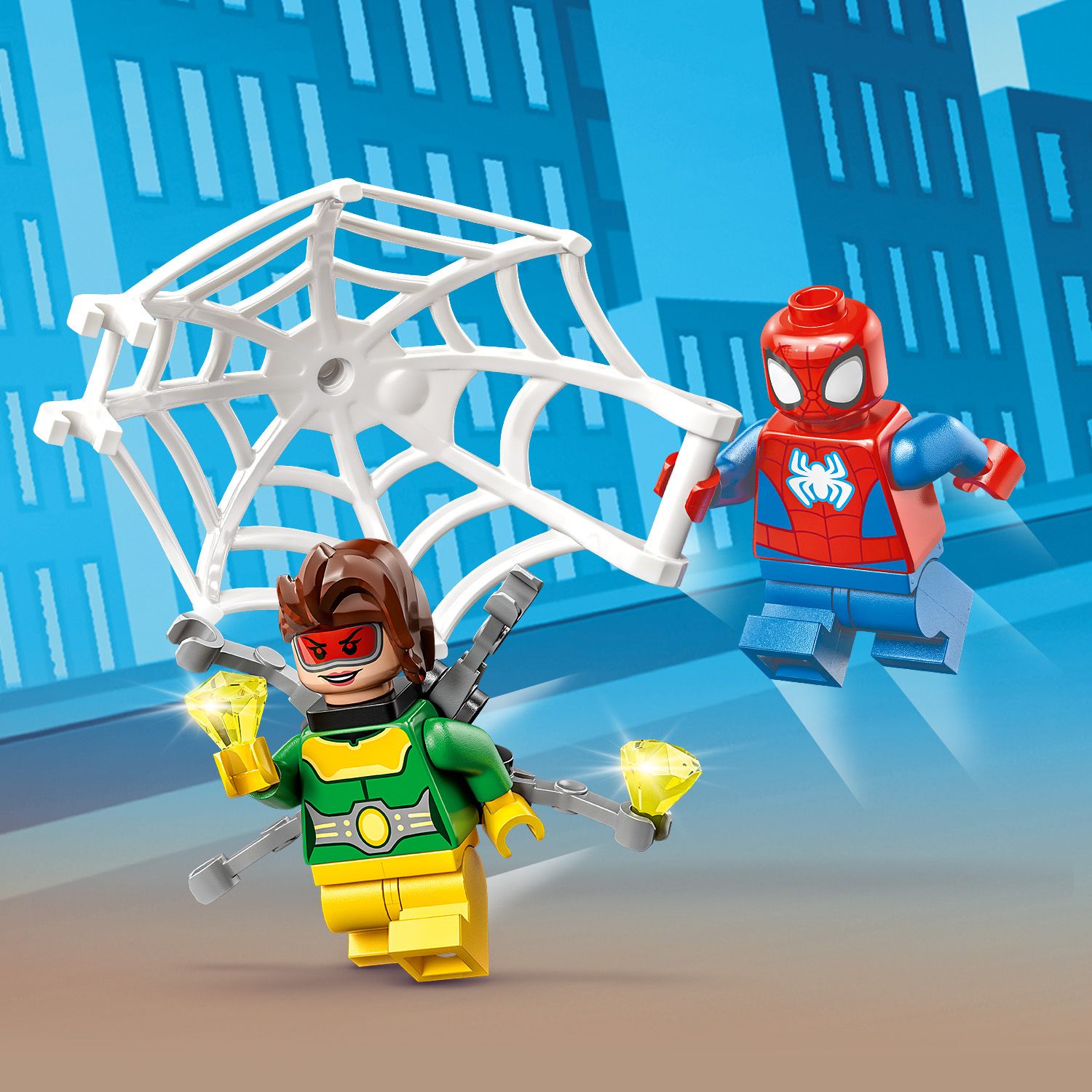 Конструктор LEGO Spidey Человек-Паук и Доктор Осьминог, 48 деталей (10789) - фото 7