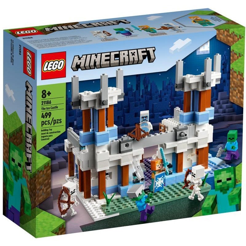Конструктор LEGO Minecraft Крижаний замок, 499 деталі (21186) - фото 2