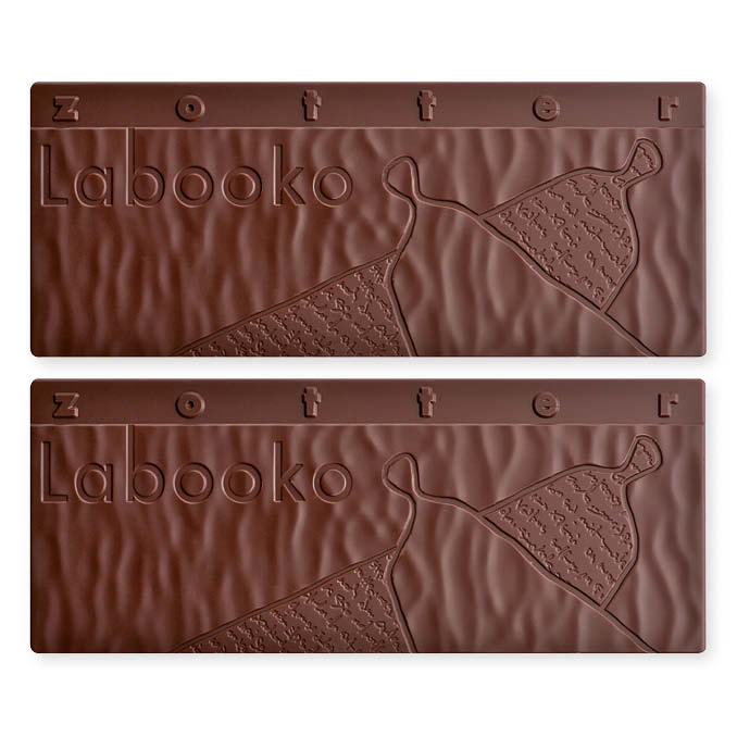 Шоколад черный Zotter Labooko Belize 72% Dark Chocolate органический 70 г (2 шт. х 35 г) - фото 2