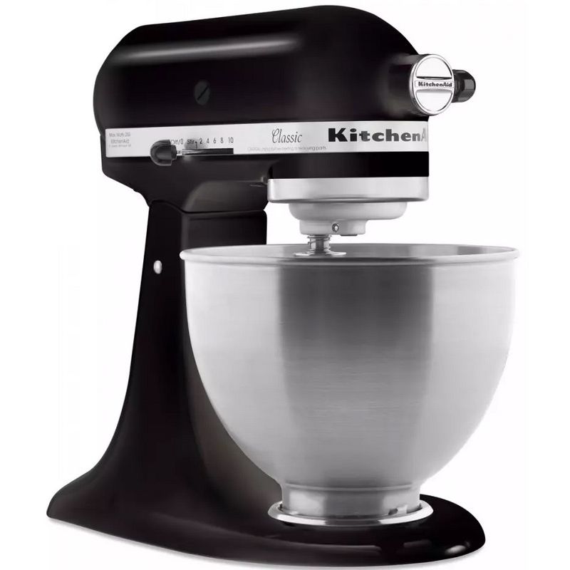 Планетарний міксер KitchenAid Classic 4.3 л чорний (5K45SSEOB) - фото 2