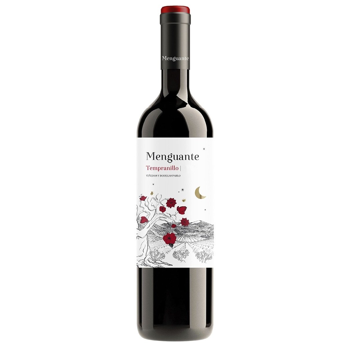 Вино Vinedos y Bodegas Pablo Menguante Tempranillo, красное, сухое, 14,5%, 0,75 л (8000010654711) - фото 1
