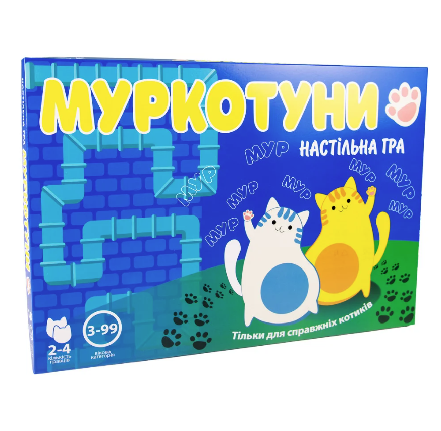 Photos - Board Game Strateg Настільна гра  Муркотуни, укр. мова  (30246)