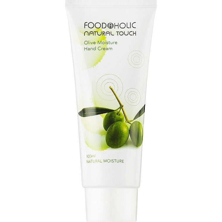 Крем для рук Food A Holic Natural Touch Olive Moisture Hand Cream, з витяжкою оливи, 100 мл - фото 1