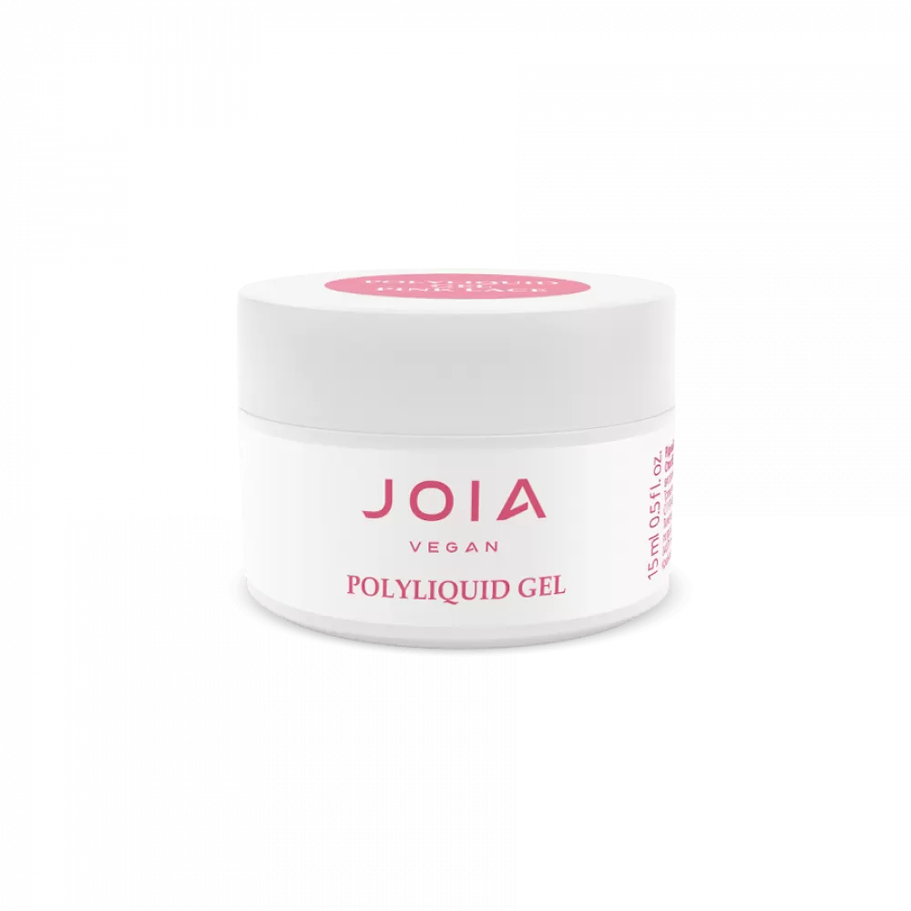 Рідкий гель для укріплення та моделювання Joia vegan PolyLiquid gel Pink Lace 15 мл - фото 2