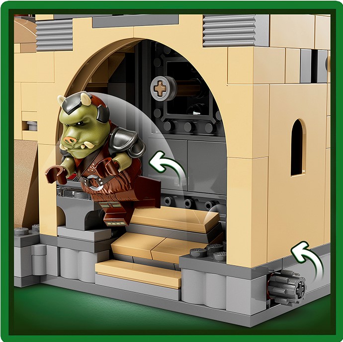 Конструктор LEGO Star Wars Тронный зал Бобы Фетта, 732 деталей (75326) - фото 9