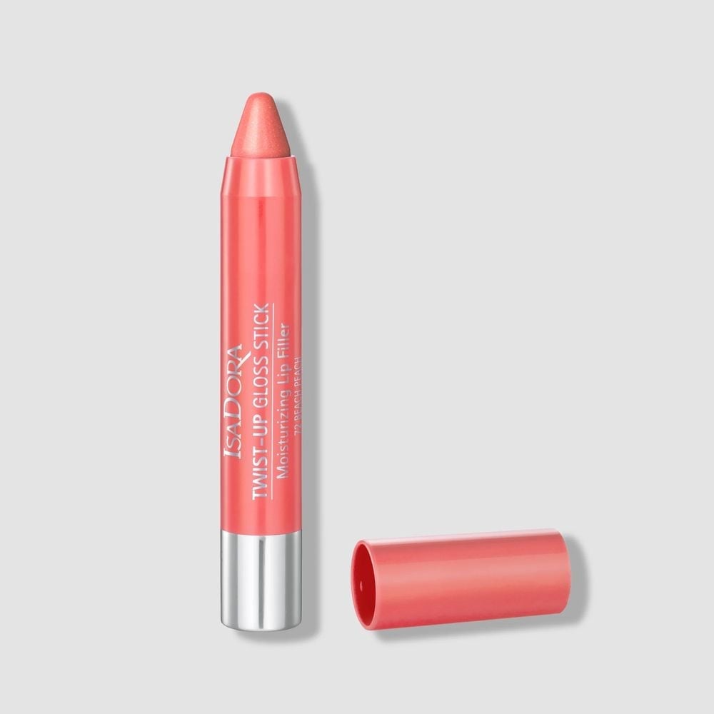 Блиск-олівець для губ IsaDora Twist-Up Gloss Stick відтінок 72 (Beach Peach) 3.3 г (492531) - фото 2