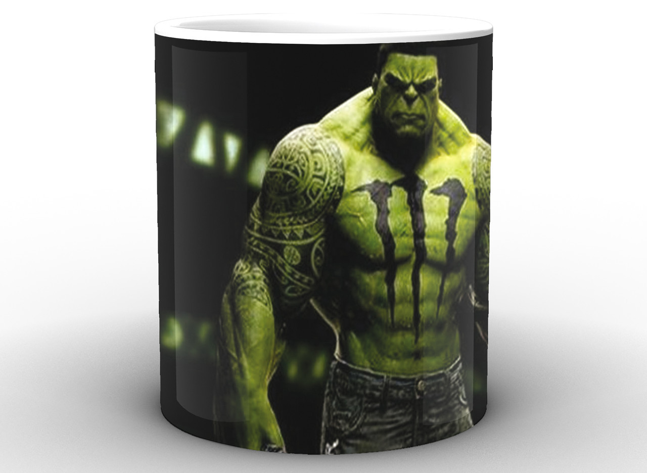 Кружка GeekLand Халк Hulk Advertising Monster Energy HU.02.017 - фото 2